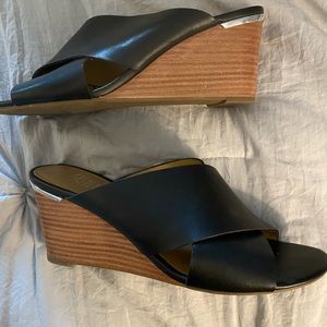 Franco Sarto Wedge Slip-On Sandal